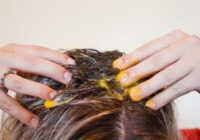 عکس نخود با زرده تخم مرغ برای تقویت مو خوب است یا خیر