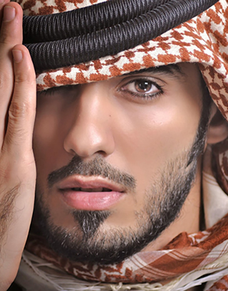 عکس, مدل های ریش عربی زیبا و مناسب برای ریش های کم پشت