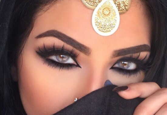 عکس, زیباترین نمونه های آرایش خلیجی عربی