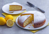 عکس آموزش کیک خوشمزه ی لیمویی در خانه