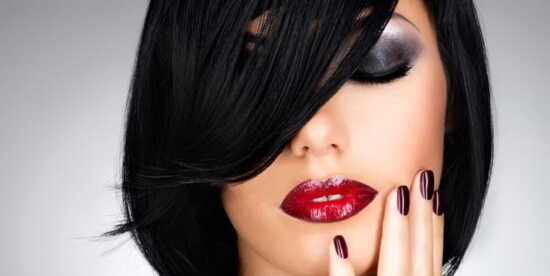 عکس, بهترین نوع آرایش برای موهای سیاه و چشمان مشکی