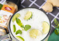 عکس آموزش جینجر لایم نوشیدنی خنک با لیمو ترش