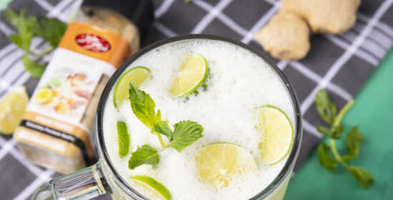 عکس, آموزش جینجر لایم نوشیدنی خنک با لیمو ترش