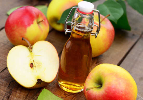عکس, روش درمان جوش ها با سرکه سیب و خیار
