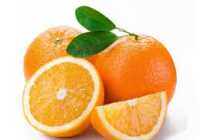 عکس ویتامین های موجود در هر پرتقال با اندازه متوسط