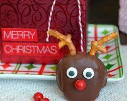 عکس, شیرینی گوزنی بامزه برای کریسمس و بچه ها