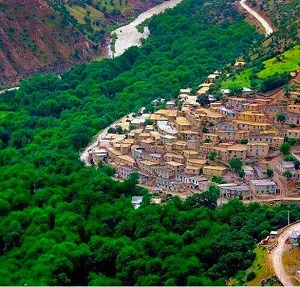 عکس, روستای فوق دیدنی اورامانات در غرب ایران
