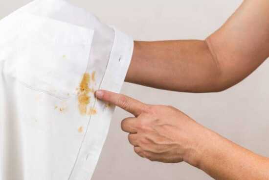 عکس, روش پاک کردن لکه روغن از روی لباس و لکه های ماندگار
