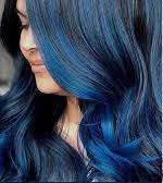 عکس, عکسهای رنگ موی آبی بنفش گل پریوشی مد امسال