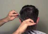 عکس فیلم آموزش کوتاه کردن موی همسر یا برادر در خانه