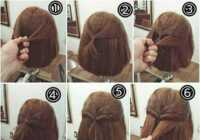 عکس چگونه موهای کوتاه تا گردن را بافت بزنیم