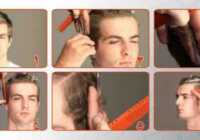عکس آموزش تصویری کوتاه کردن موی مرد با موزر