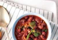عکس روش پختن خوراک لوبیا قرمز و خرفه یک غذای ساده و خوشمزه