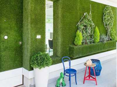 عکس, ایده های زیبا برای تزیین دیوار حیاط