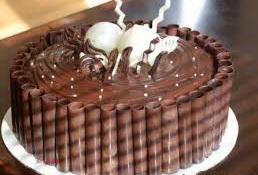 عکس, تزیین های کیوت کیک با شکلات بدون خامه
