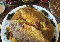 عکس آموزش پختن چلو ماهی به سبک بوشهری ها