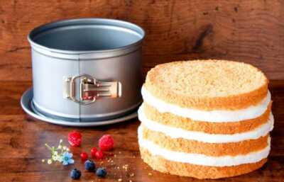 عکس, فوت و فن استفاده از قالب کمر بندی کیک پزی