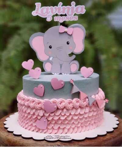 عکس, این تزیین های زیبای جشن تولد با تم تولد فیل کوچولو