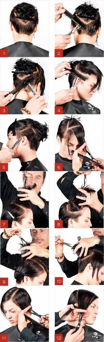 عکس, آموزش مدل موی خامه ای عکس به عکس