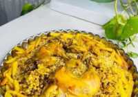 عکس روش پختن خوشمزه مطبگ مرغ عربی