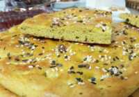 عکس روش پخت نان کاکولی با آرد نانوایی