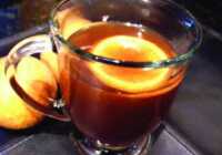 عکس قهوه نرماندی با آب سیب و پرتقال
